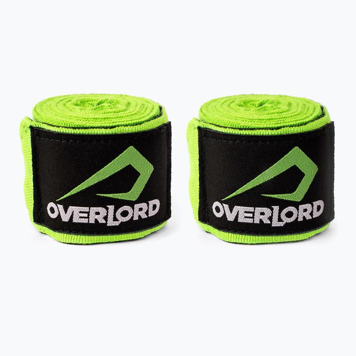 Bandaje de box Overlord elastic verde 200001-LGR/350 3