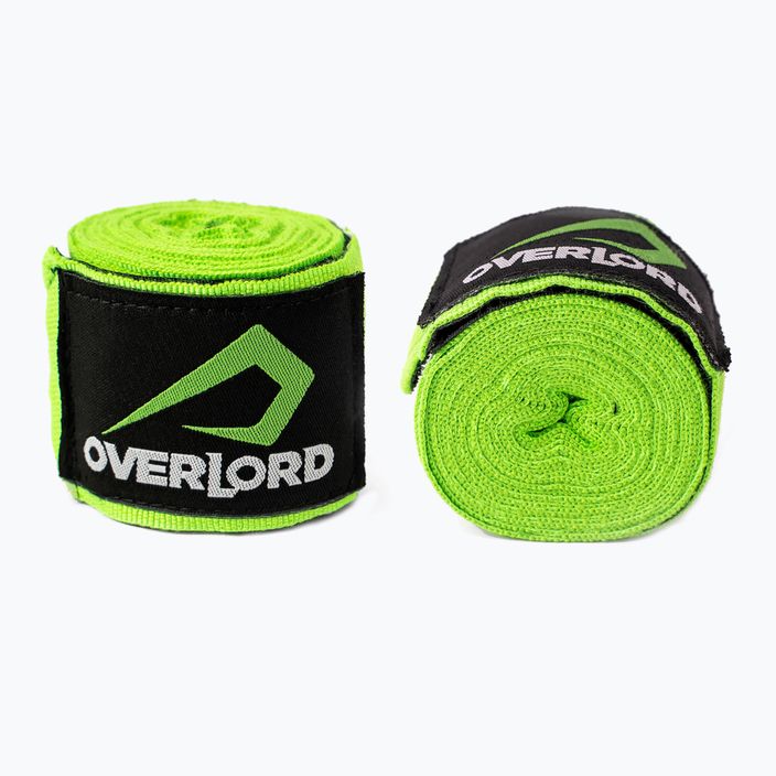 Bandaje de box Overlord elastic verde 200001-LGR/350 4