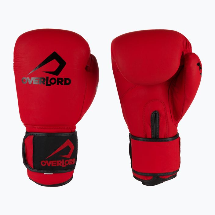 Mănuși de box Overlord Rage roșu 100004-R/10OZ 3