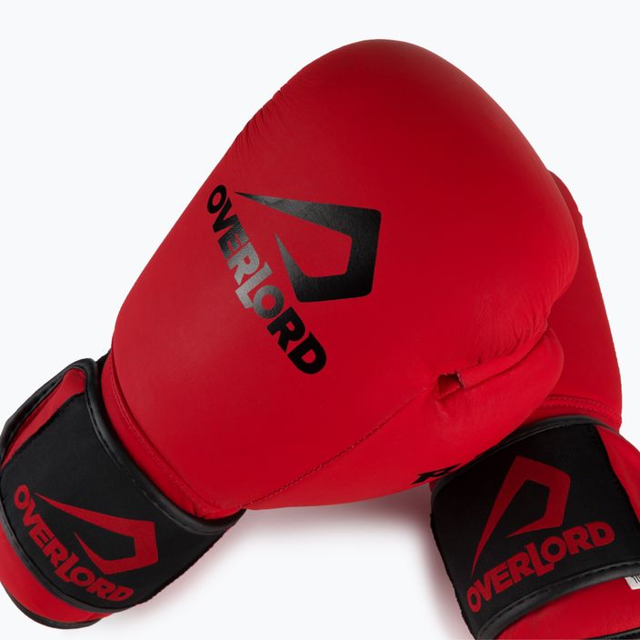 Mănuși de box Overlord Rage roșu 100004-R/10OZ 5