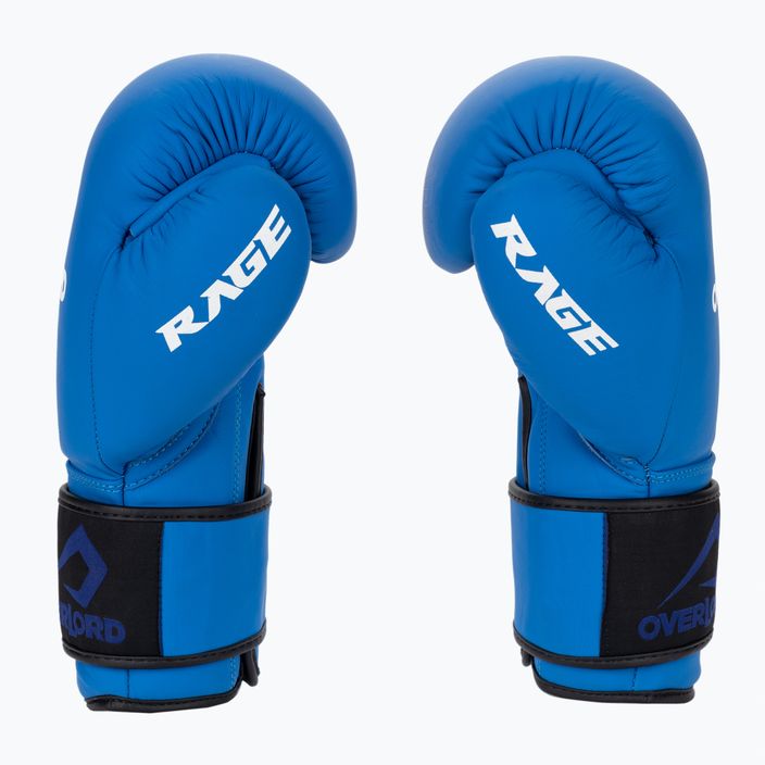 Mănuși de box Overlord Rage albastru 100004-BL/10OZ 3