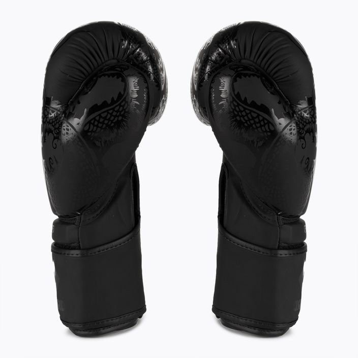 Overlord Legend mănuși de box din piele sintetică negru 100001-BK/10OZ 4