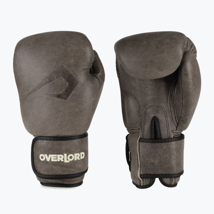 Overlord Old School Old School maro mănuși de box 100006-BR/10OZ 3