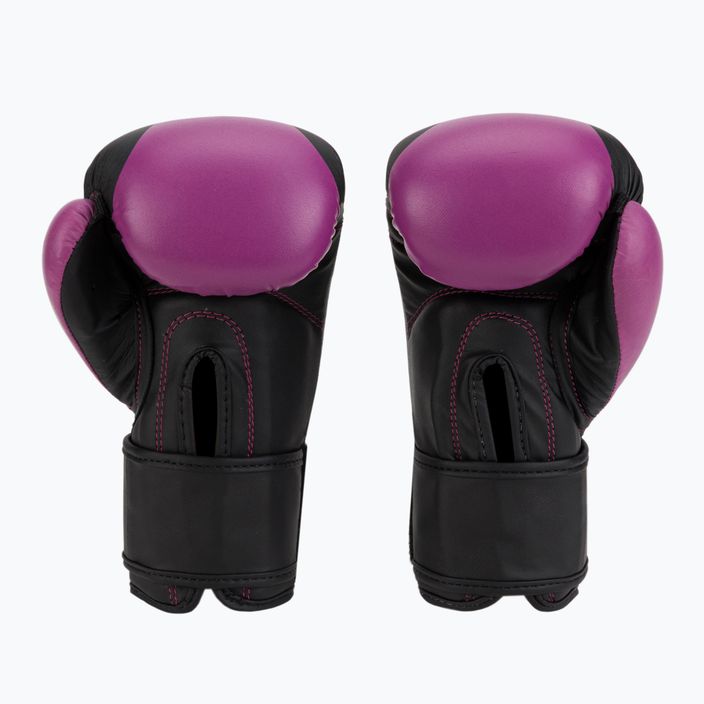 Overlord Boxer mănuși de box pentru copii negru și roz 100003-PK 2