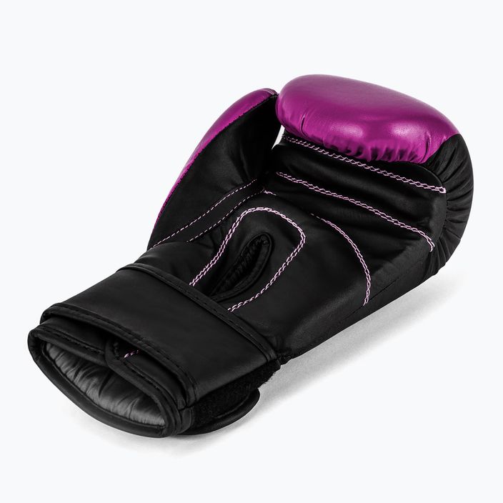 Overlord Boxer mănuși de box pentru copii negru și roz 100003-PK 9