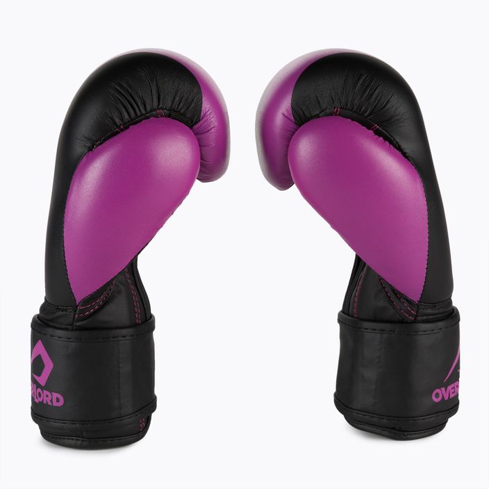 Mănuși de box Overlord Boxer negru 100003-PK 4