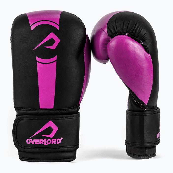 Mănuși de box Overlord Boxer negru 100003-PK 7