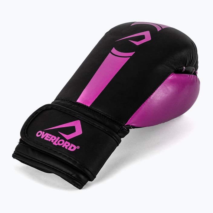 Mănuși de box Overlord Boxer negru 100003-PK 8