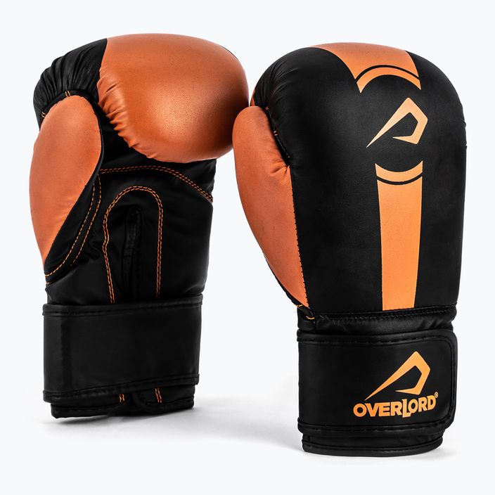 Overlord Mănuși Boxer negru și portocaliu 100003 6