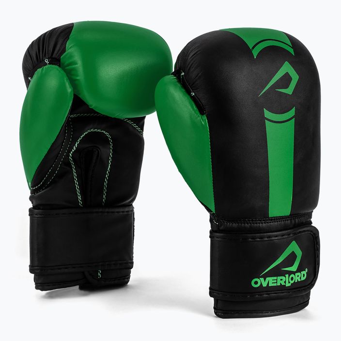 Overlord Mănuși Boxer negru-verde 100003-GR 6