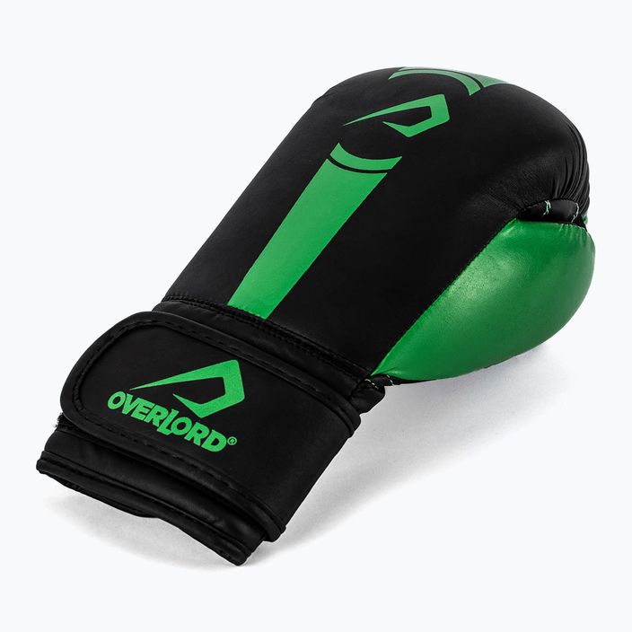 Overlord Mănuși Boxer negru-verde 100003-GR 9