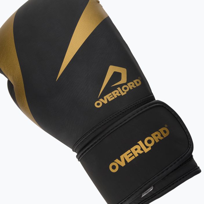 Overlord Riven negru și auriu mănuși de box 100007 5