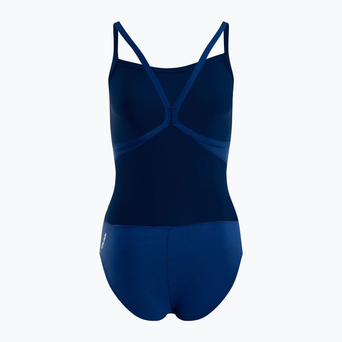 CLap costum de baie o singură piesă pentru femei albastru marin CLAP103 2