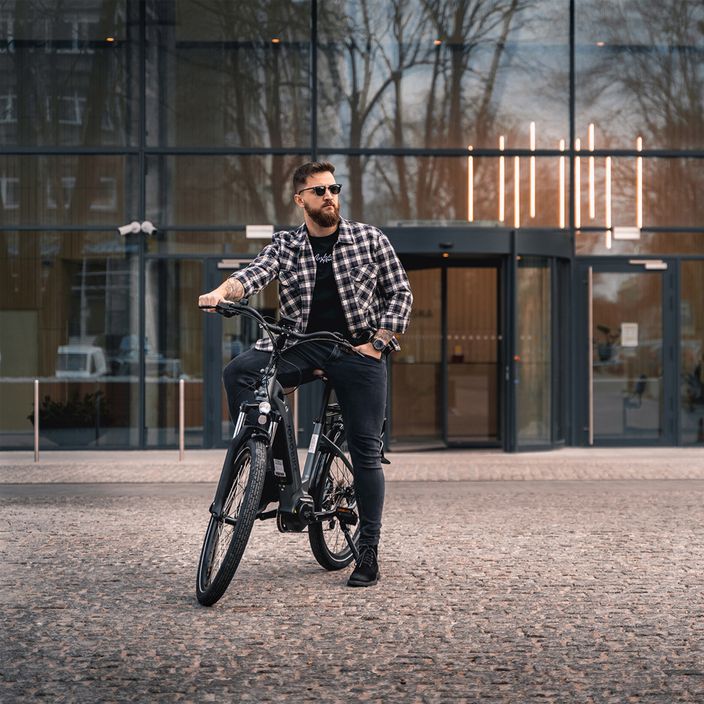 Bicicletă electrică pentru bărbați JOBOBIKE Lyon 36V 14Ah 504Wh gri 3