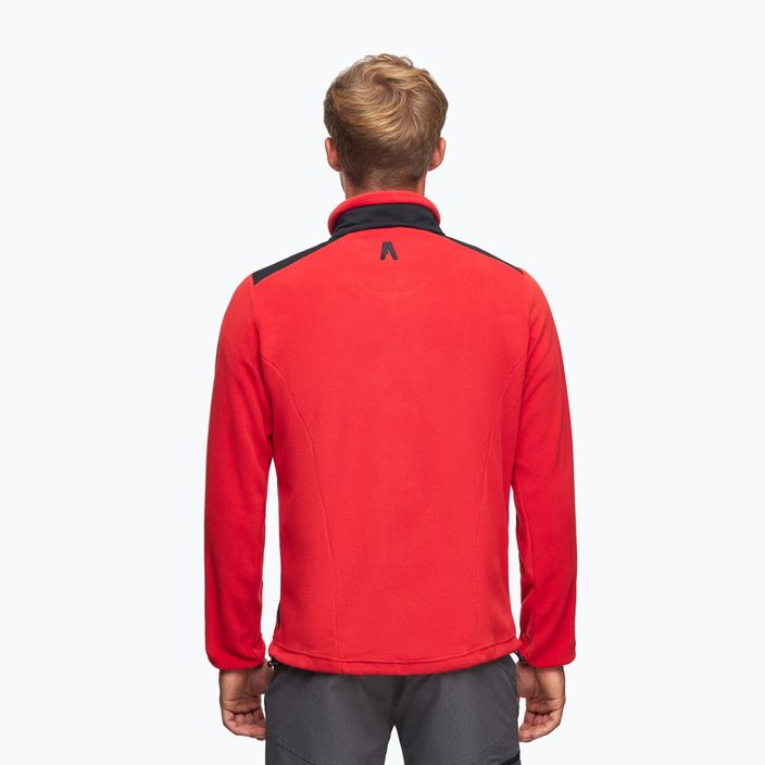 Bluză termoactivă pentru bărbați Alpinus Caen II 100 roșie/neagră 3