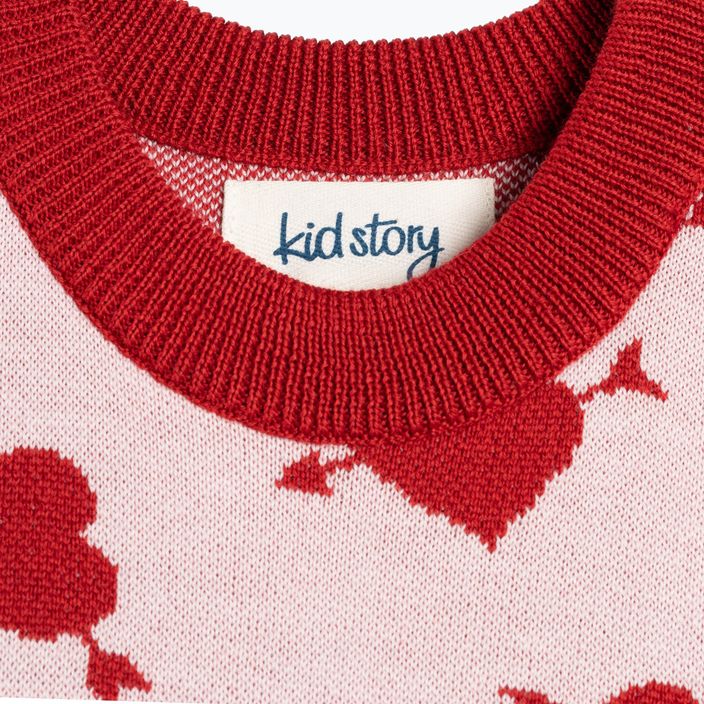 KID STORY Merino Merino inimă dulce pentru copii pulover pentru copii 3