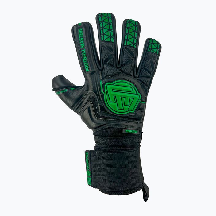 Mănuși de portar Football Masters Voltage Plus NC black/green