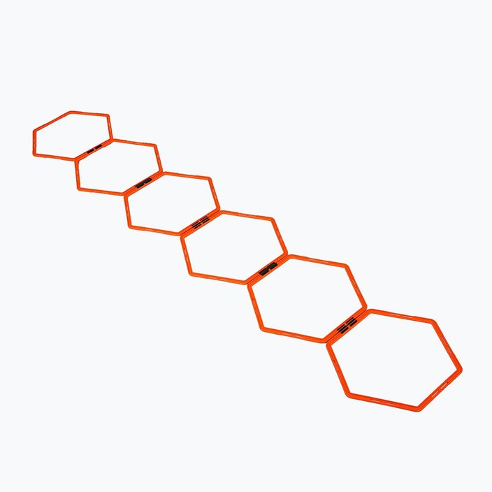 Yakimasport roți combinate de coordonare roți combinate Hexa hoops 6 buc. portocaliu 100268 2