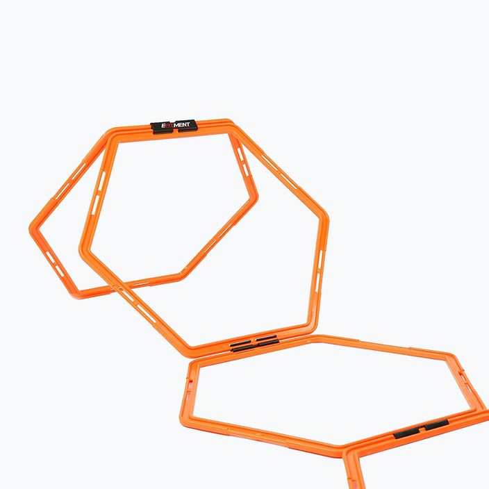 Yakimasport roți combinate de coordonare roți combinate Hexa hoops 6 buc. portocaliu 100268 3