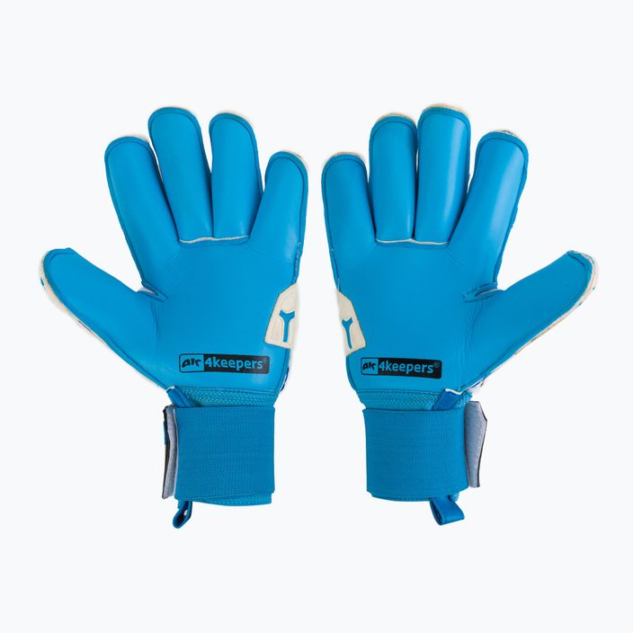 Mănuși de portar 4keepers Force V-1.20 Rf albastru-albe 2