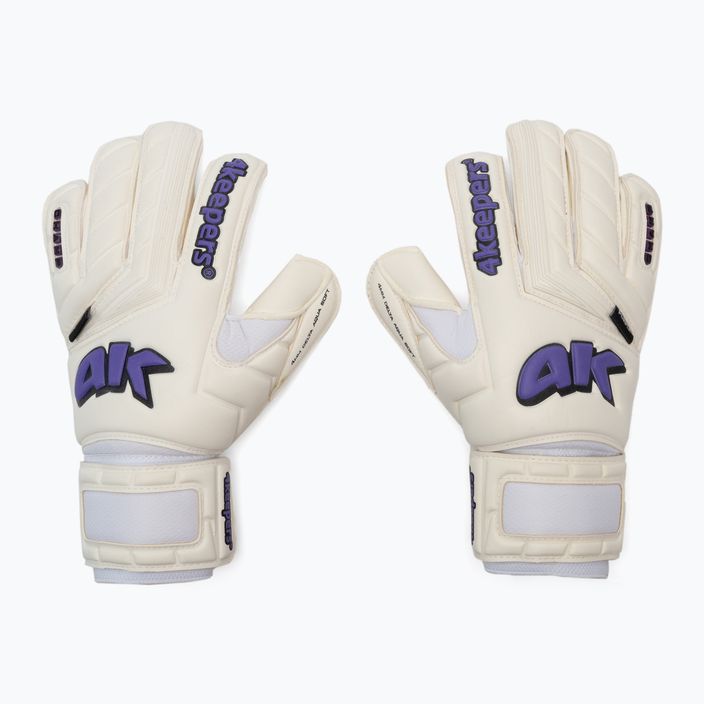 Mănuși de portar 4keepers Champ Purple V Rf alb-move
