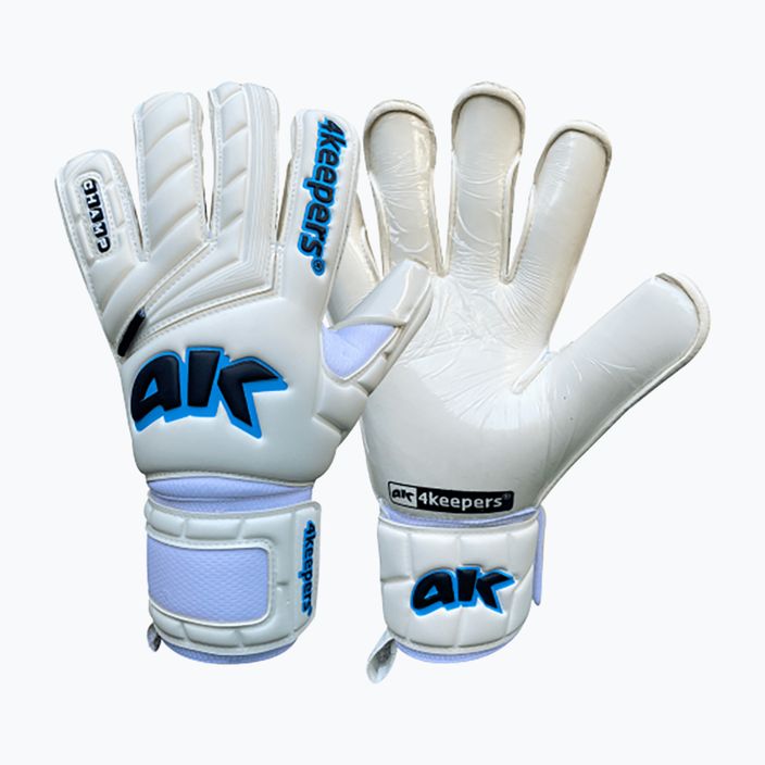 Mănuși de portar pentru copii 4keepers Champ Aq Contact V Hb alb-albastre 6