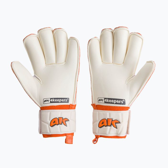 Mănuși de portar pentru copii 4keepers Champ Training V Rf alb-portocalii 2