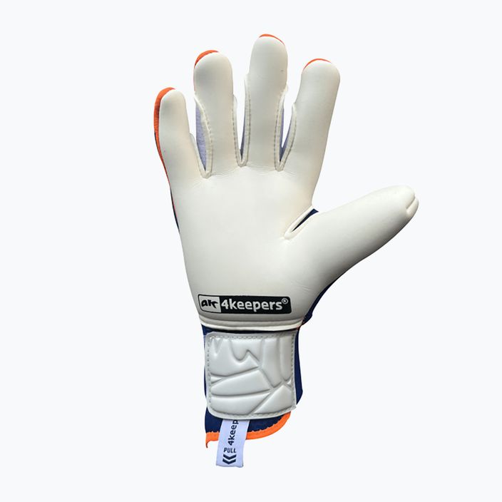 Mănuși de portar 4Keepers Equip Puesta Nc niebiesko-pomarańczowe EQUIPPUNC 5