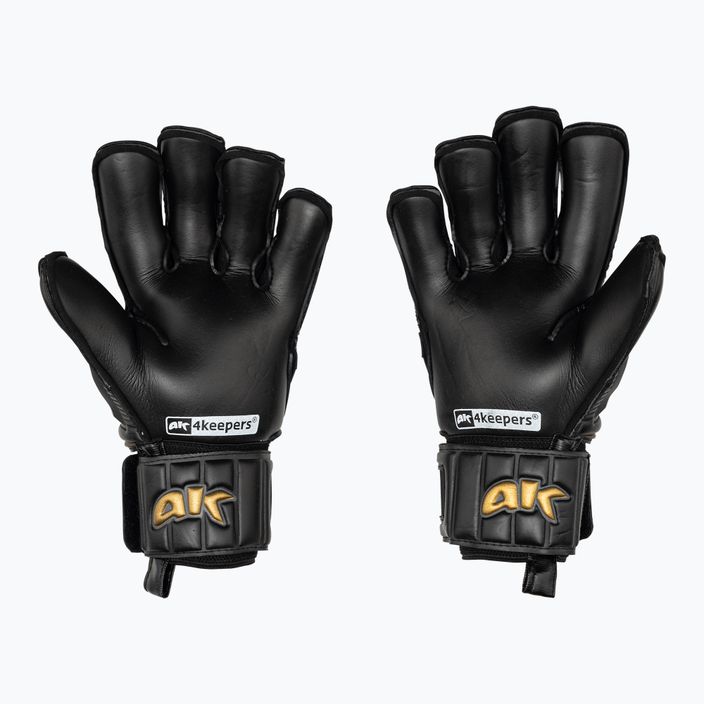 4Keepers Champ Gold Black VI mănuși de portar negru 2