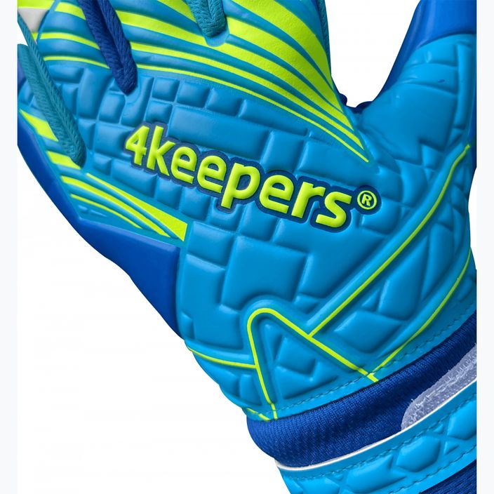 Mănuși de portar 4keepers Soft Azur NC albastru 5