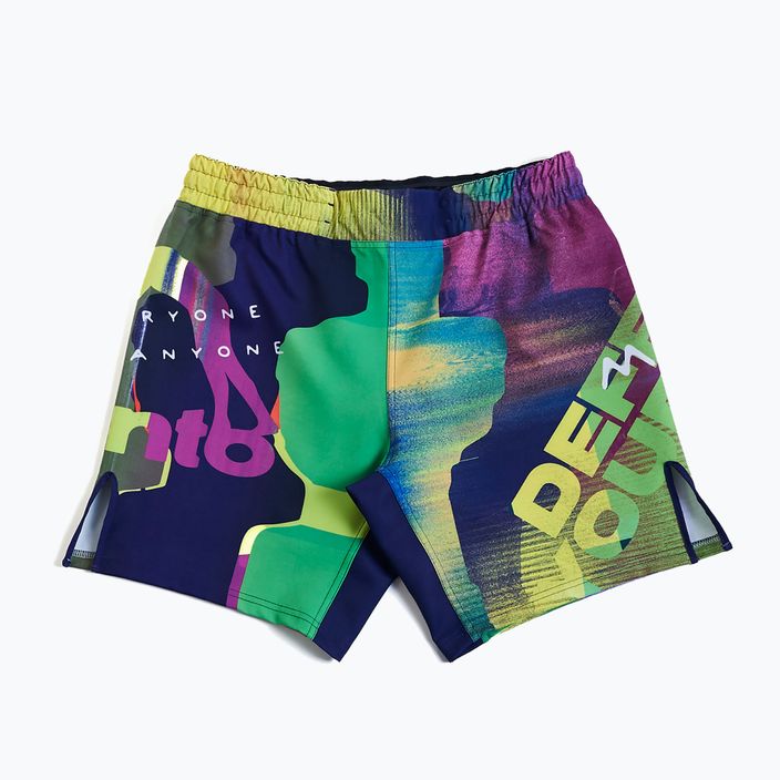 Pantaloni scurți pentru bărbați MANTO Neon Abstract multicolor