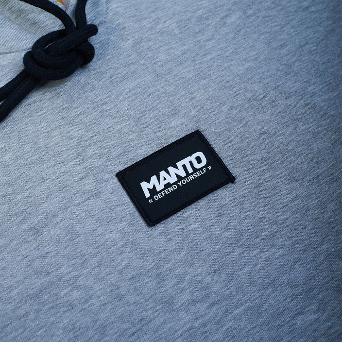 Bluză pentru bărbați MANTO Label Oversize melange 3