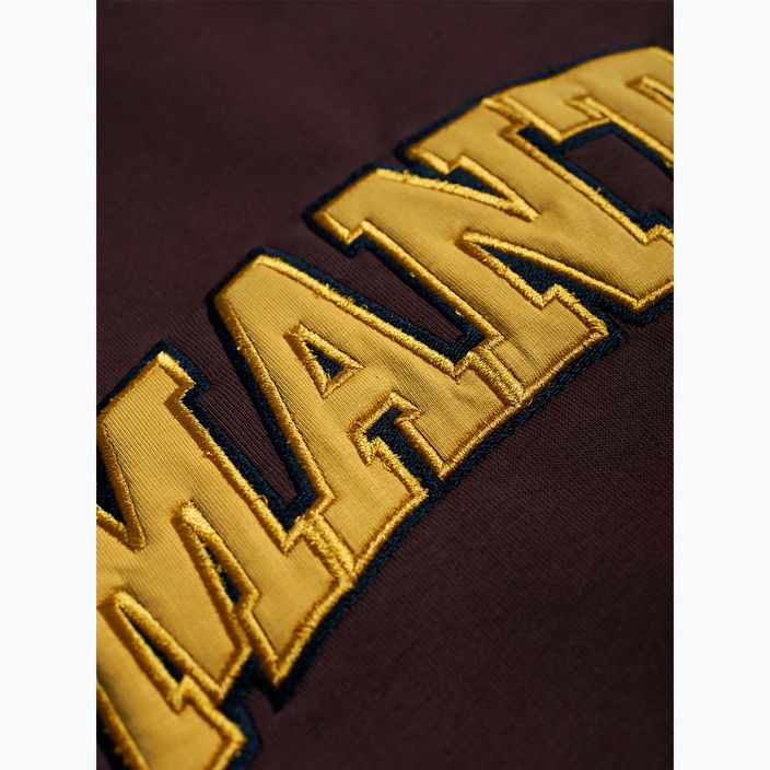 Bluză pentru bărbați MANTO Varsity brown 3