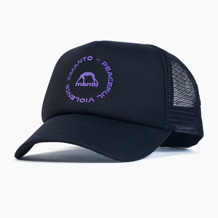 MANTO Mission șapcă de baseball negru 5