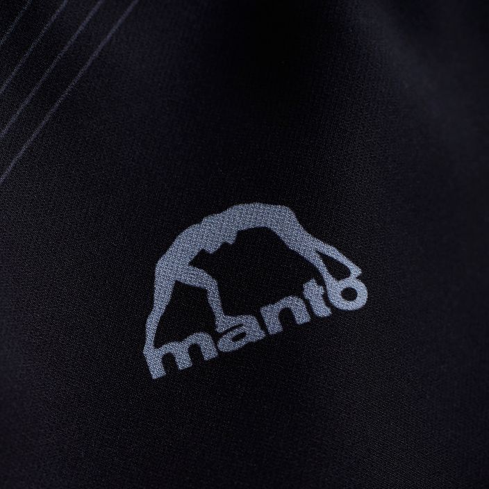 Pantaloni scurți de antrenament pentru bărbați MANTO Flow black 6