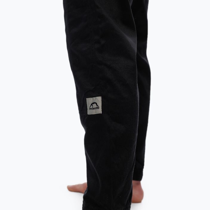 GI pentru BJJ pentru bărbați MANTO X5 BJJ Blackout black 7