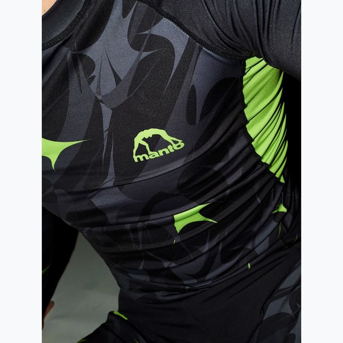 Rashguard MANTO Long Sleeve Rashguard Terra negru 7