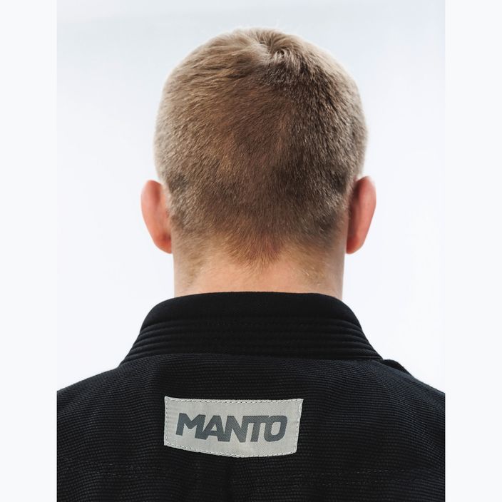 GI pentru BJJ MANTO Rise 2.0 black 4