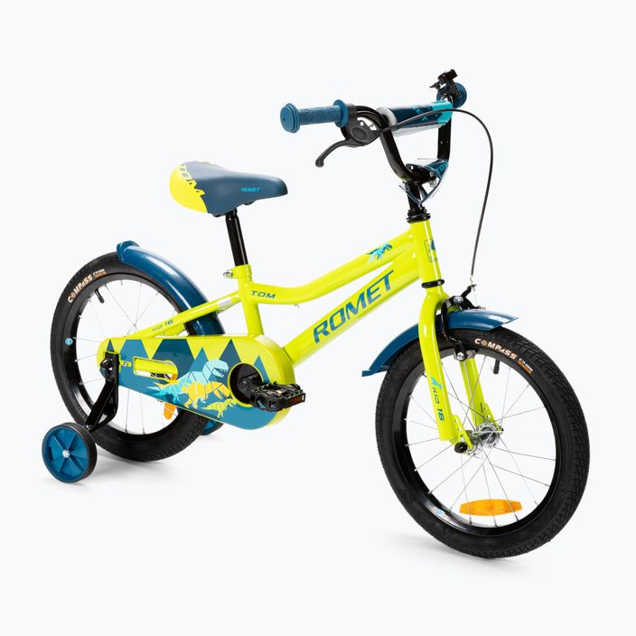 Bicicletă pentru copii Romet Tom 16 galben 2212635 2