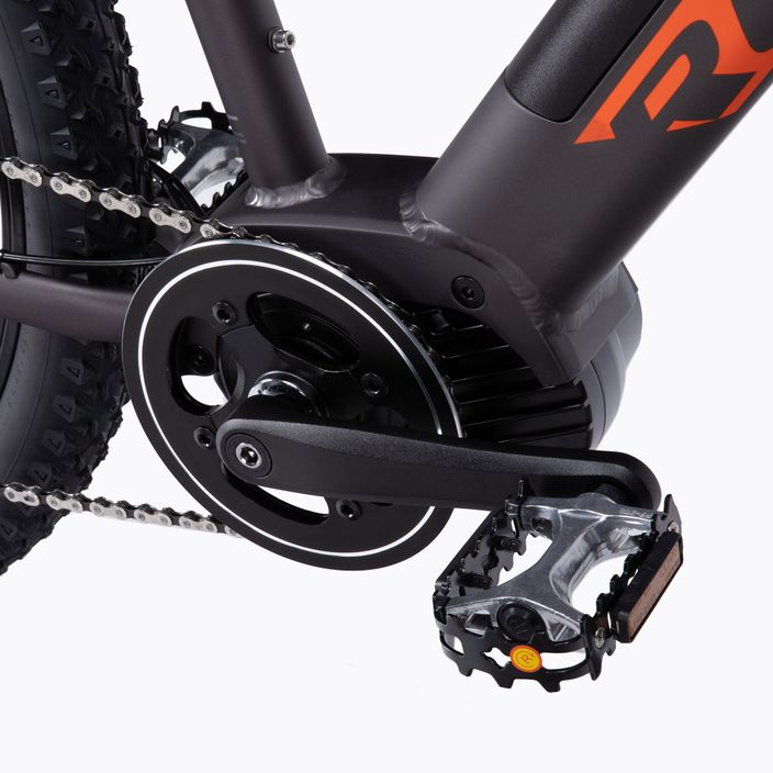 Bicicleta electrică Romet e-Rambler E9.0 gri-portocaliu 2229701 9