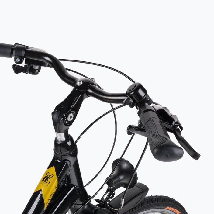 Bicicleta de trekking pentru femei Romet Gazela negru/galben R22A-TRE-28-19-P-468 5