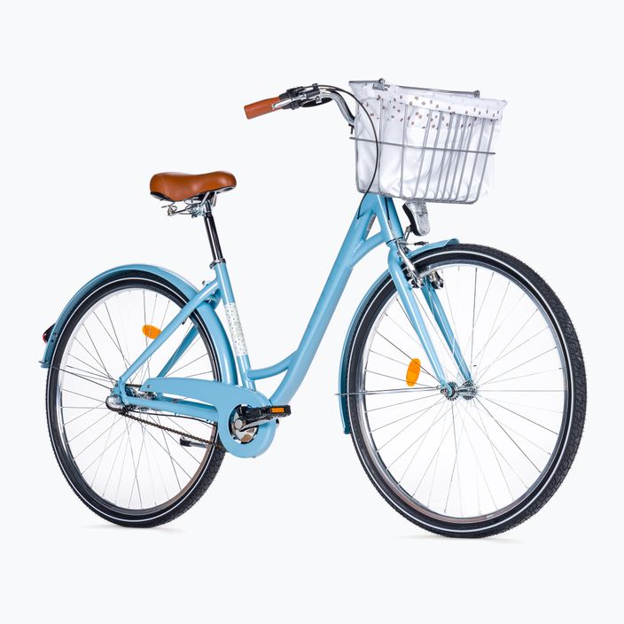 Bicicleta de oraș pentru femei Romet Pop Art 28 Eco albastru 2228553 2