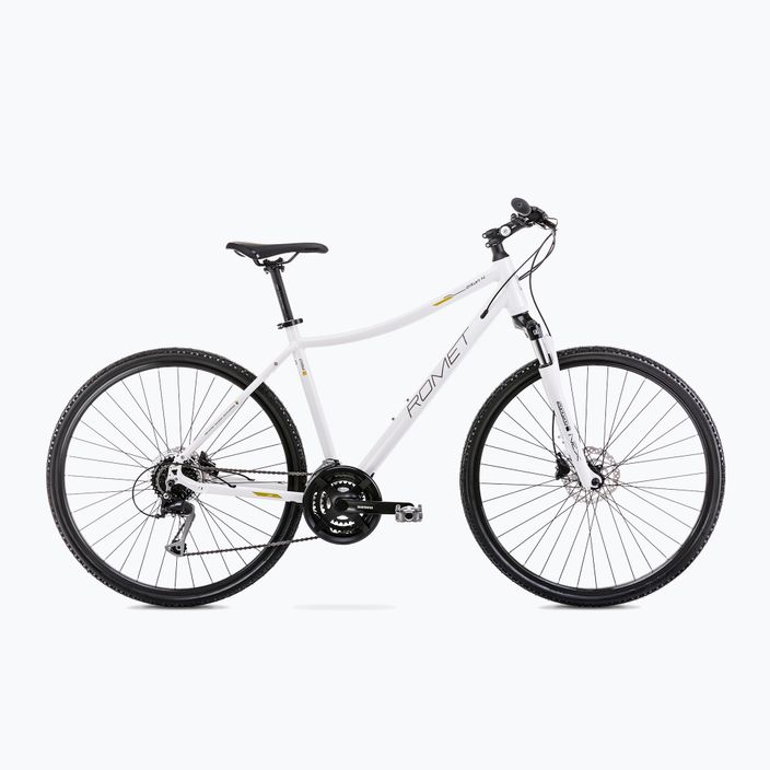 Bicicleta de fitness pentru femei Romet Orkan 4D alb 2228332