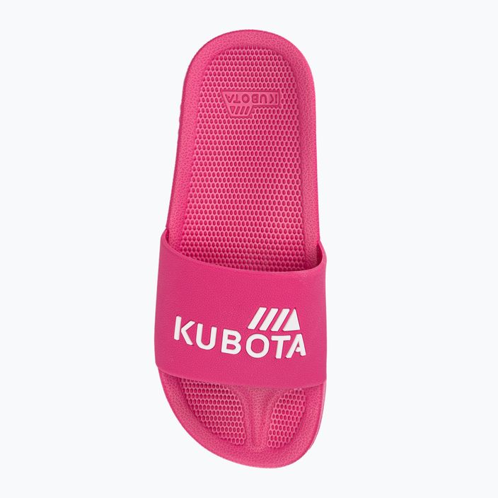 Papuci de bazin pentru femei Kubota Basic roz KKBB12 6
