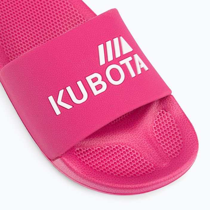 Papuci de bazin pentru femei Kubota Basic roz KKBB12 7