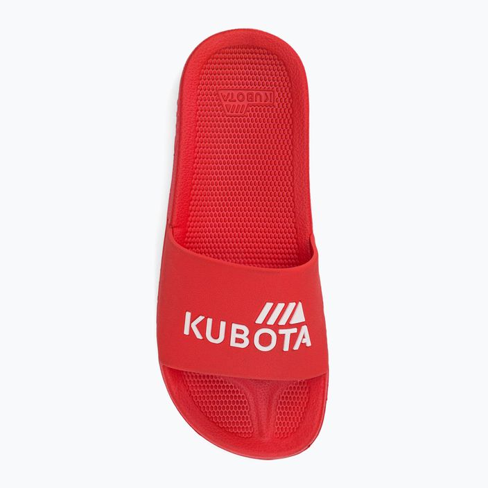 Papuci Kubota Basic roșii KKBB-SS22 6