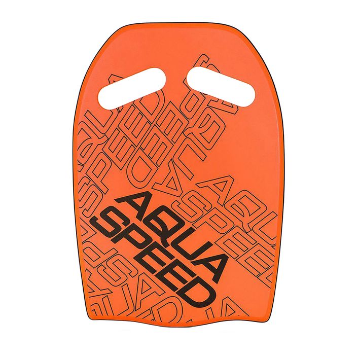 Placă de înot AQUA-SPEED Wave Kickboard portocalie 3971 2