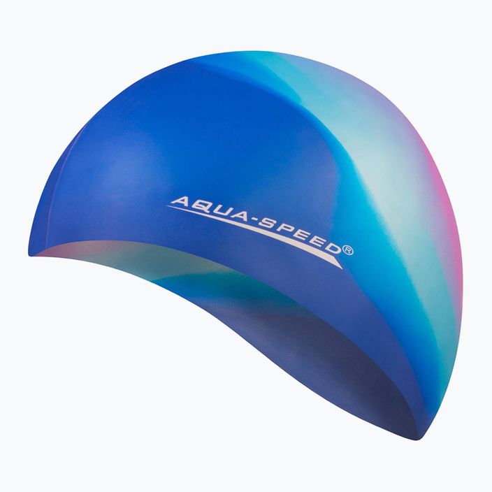Șapcă de înot AQUA-SPEED Bunt 40 albastru/roz 113 2