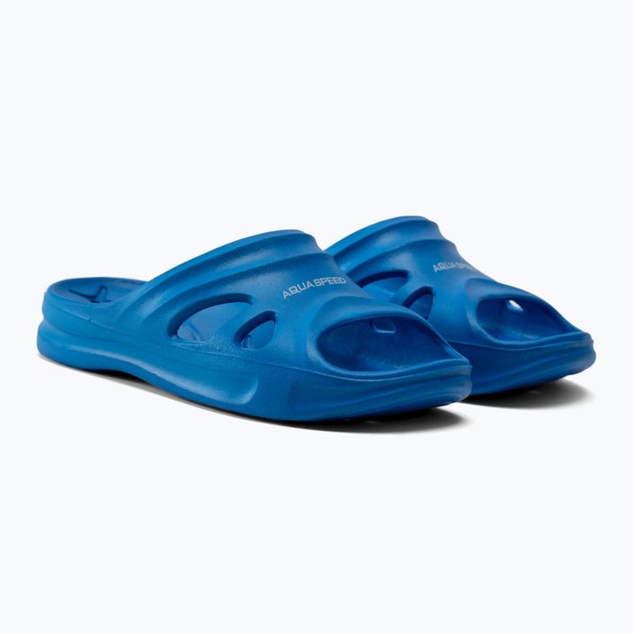 Papuci de baie pentru copii AQUA-SPEED Florida pool flip flops albastru 464 5