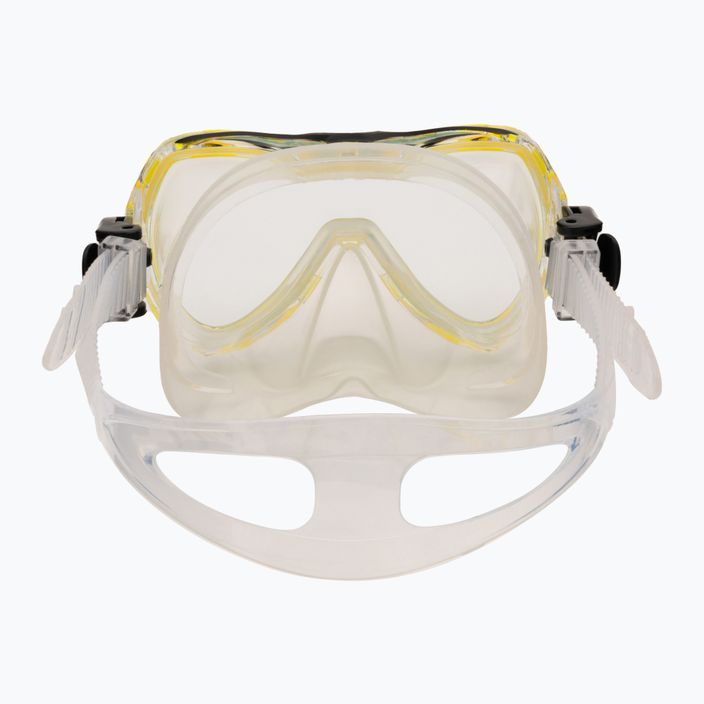 AQUA-SPEED Enzo + Evo set snorkel pentru copii galben 604 5